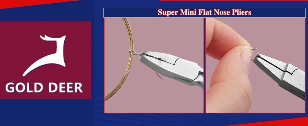 GOLD DEER 3 Inches Mini End Cutting Pliers Precision End Nippers Zipper Install Tool Nail Puller Tool Small Wire Cutter for Guitar Strings Beading Jewellery Making Tool Shoes Repair Tool - product information 18