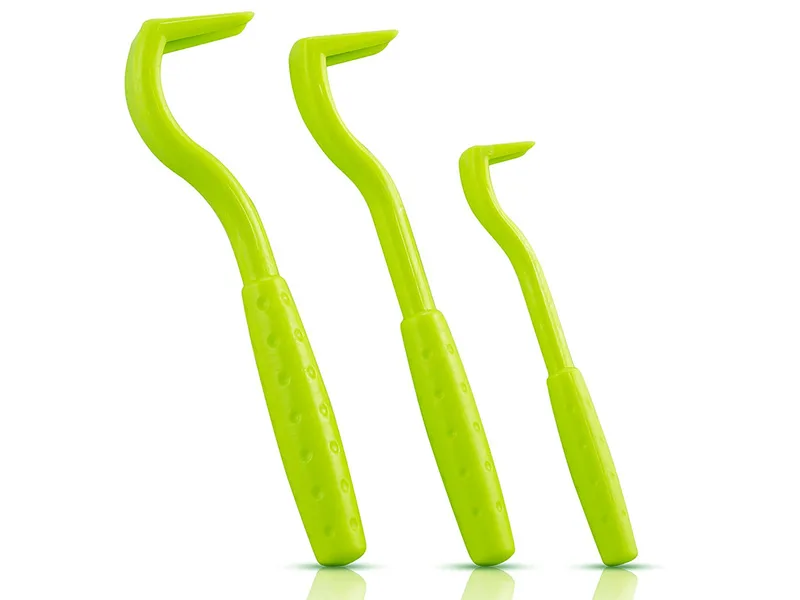 HouChanges 3Pcs Tick Remover Tool Painlessly Tick for Dogs Cats and Humans Pets Green Tick Hook Green - TICK REMOVER