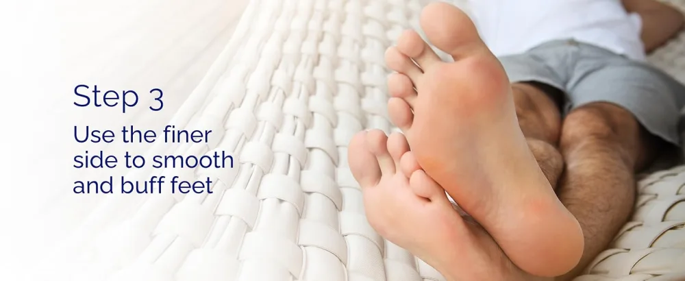 Scholl Hard Skin Foot File - Double Action Footfile for Hard Skin Removal and Rough Skin Smoothing Soft Grip Extendable Handle for Comfortable Use Single - Scholl