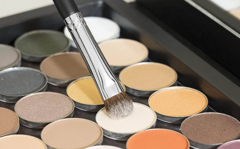 3Pcs Eyeshadow Brush Make up with Soft Synthetic Hairs Eyeshadow Applicator Blending Foundation Concealer Eyebrow Eyeliner - Eyeshadow Brush
