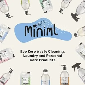 Miniml Eco White Vinegar Cleaning Unscented 750ml - All Natural Multi-Surface & Multi-Purpose Cleaner Limescale Remover Laundry Softener & More - 100% Vegan & Cruelty Free - jbjb