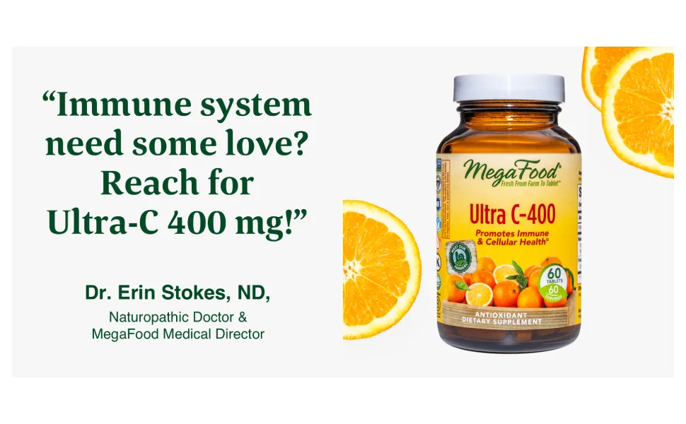 MegaFood Ultra C-400 60 Tablets - megafood