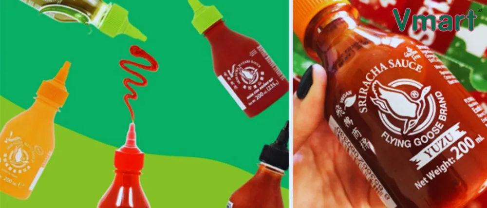 Flying Goose Sriracha Chilli Sauce 730ml - 1 Large Hot Spicy Sauce Chilli Sauce 1 Large Bottle - product information 1