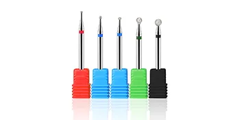 BNG Cuticle Efile Bits Nail Drill Diamond Nail File Ball Drill Bit Cuticle Cleaner Burr Tool for Electric Drill Machine Manicure Pedicure Polishing Kit - product information 19