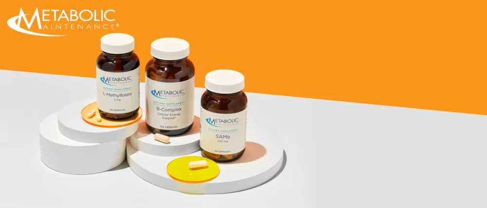 Metabolic Maintenance The Big One without Iron 100 Capsules - bottle metabolic maintenance b-complex L-Methylfolate