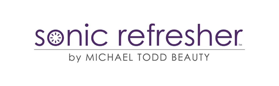 Michael Todd Beauty Sonic Refresher Wet/Dry Sonic Microderm + Pore Extraction System White Marble 6 Piece Kit - sonicrefresher