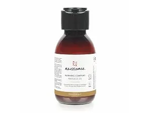 Naissance Muscle Revive Warming Massage Oil - 100ml - Grapeseed Oil Base with Ginger & Black Pepper Massage Therapy for Joints and Muscles - warming comfort massage oil