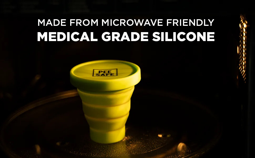 Pee Safe Menstrual Cup Steriliser (1N) | Made with Medical Grade Silicone | Microwave Compact and User-Friendly Sterilizer Container - product information 8
