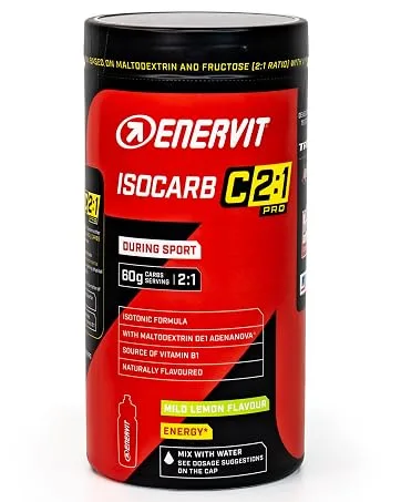 Enervit C2:1 Pro Carbo Chews Orange (Orange 3 x 34 gram Bars) Orange 3 x 34 gram Bars - Isocarb