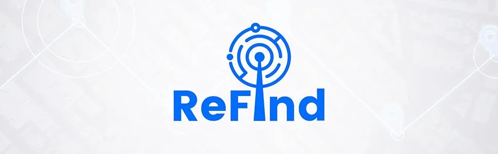ReFind Smart Tracker. Mini GPS Tag Live Tracking on Free App Bluetooth 5.0. Key Finder Tracker For Luggage Item Finder Dog & Cat Tracker. Compact AIR I TAG For iPhone Android Samsung (Black) - galaxy smart tag, location tag, samsung galaxy smart tag, samsung tracker tag, smarttag
