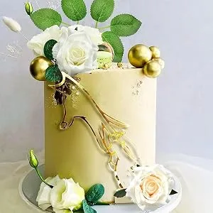 JeVenis Wedding Cake Decoration Mr & Mrs Cake Topper Wedding Engagement Cake Bridal Shower Theme Party Cake Decorations - product information 10