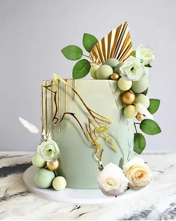 JeVenis Wedding Cake Decoration Mr & Mrs Cake Topper Wedding Engagement Cake Bridal Shower Theme Party Cake Decorations - product information 3