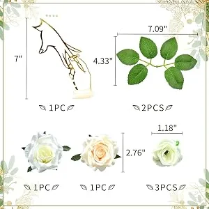JeVenis Wedding Cake Decoration Mr & Mrs Cake Topper Wedding Engagement Cake Bridal Shower Theme Party Cake Decorations - product information 9