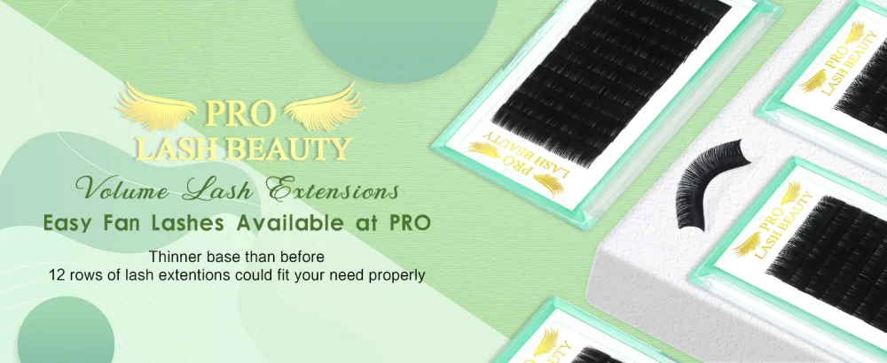 Volume Eyelash Extensions Easy Fan Volume Lashes Rapid Blooming Lashes Mega C D curl Flowering Lash Extensions(10 mm C-0.05)  - eyelash extension