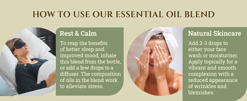 Essential Oil Blend - Calming Stress Relief Oils with Bergamot Sweet Orange Ylang Ylang Pink Grapefruit Patchouli - Relaxing Herbal Formula for Diffuser Aromatherapy Massage - 10ml (Unwind) De-stress Blend - Ecodrop Sleep Essential Oil Blend 10ml Bottle Natural Therapeutic Grade Lavender Spanish Marjoram