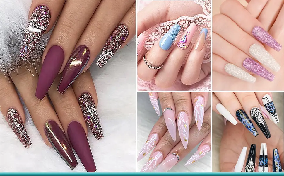100pcs Pro Almond Stiletto Tips Nail Form Peacock Pattern Sturdy Forms for C Curve Acrylic UV Gel Nails Builder False Nail Extension Nail Art Tool Guide Stickers (Peacock Pattern) - nail form forms acrylic nails gel sticker builder c curve extension long extra tips guide