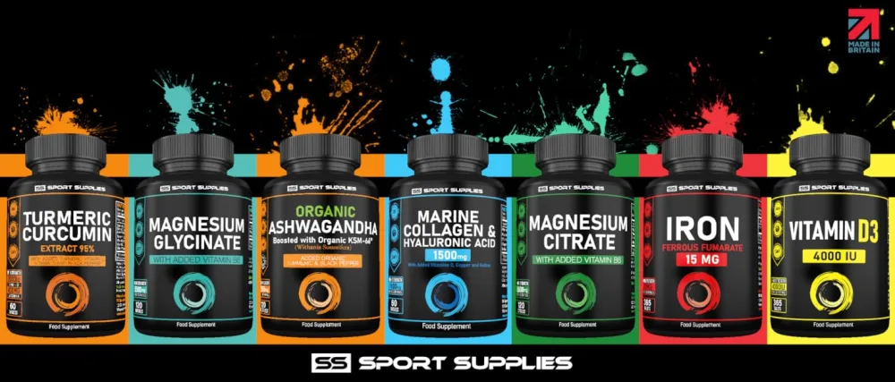 Organic Turmeric Capsules High Strength and Black Pepper with Active Curcumin with Ginger 1380mg - Advanced Tumeric - Each 120 Veg Capsule is Organic - ss sport