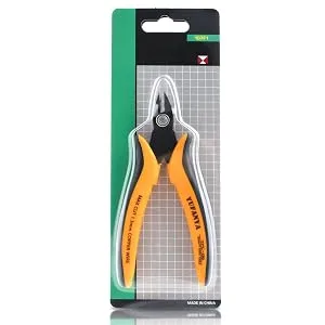2pcs Wire Cutters Micro Flush Cutters Electrical Wire Cutters Cutting Pliers Flush Pliers Diagonal Side Cutters Wire Cutter Snips with Soft Grip for DIY Craft and Jewelry(Yellow) - 1577