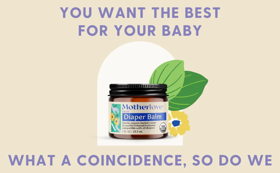 Motherlove Diaper Balm 1 oz (29.5 ml) - Diaper Balm