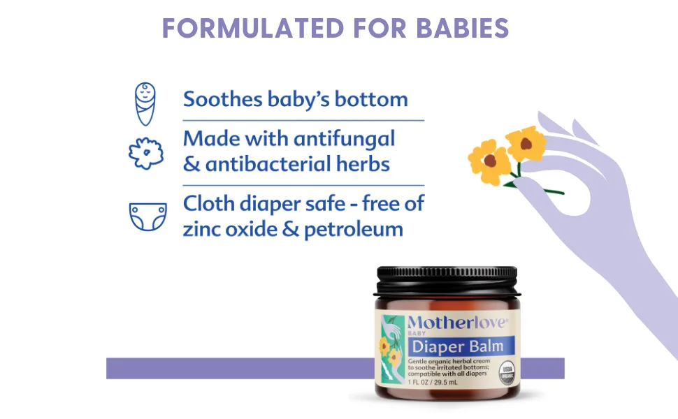 Motherlove Diaper Balm 1 oz (29.5 ml) - Diaper Balm