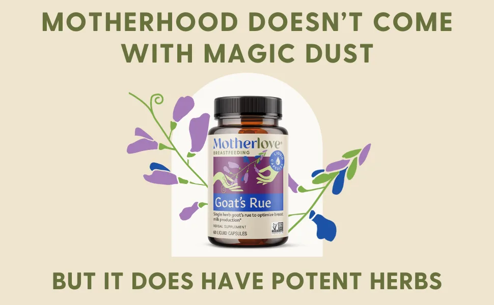 Motherlove Goat's Rue 120 Liquid Capsules - Goat