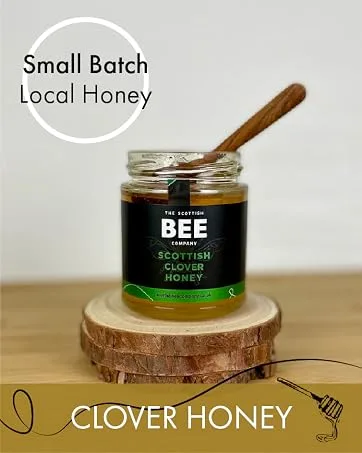 Raspberry and Ginger Shrub Cordial from The Scottish Bee Company 250ml - Fruit-Infused Cordial made with Apple Cider Vinegar - Made in Scotland - BRAND STORY