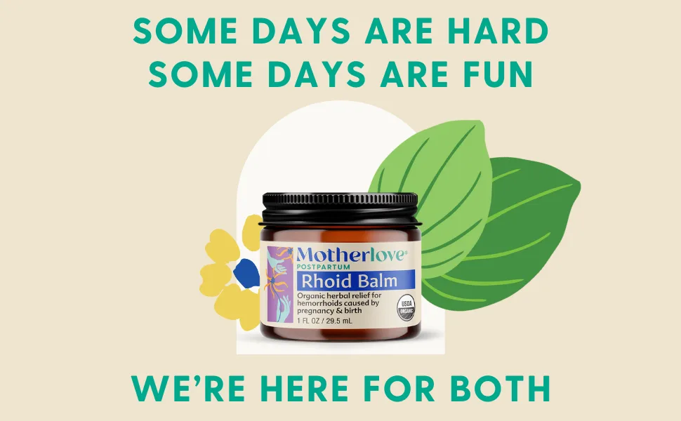 Motherlove Rhoid Balm 1 fl. oz (29.5 ml) - Rhoid Balm