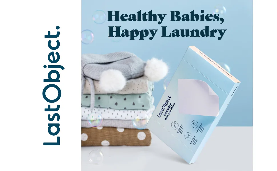 Lastobject detergent sheets 30pcs environmentally friendly and easy to use - Natural gentle cleaning without unnecessary chemicals or waste - Ideal for sensitive skin and allergy sufferers. - detergent sheets