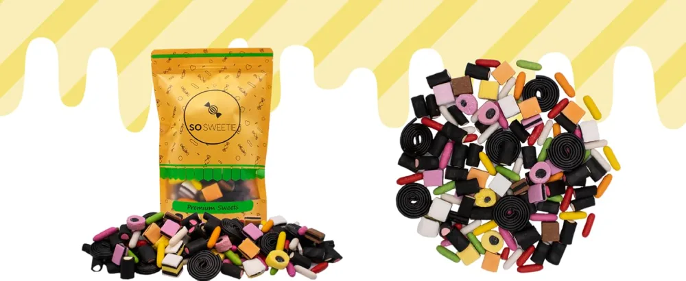 SoSweetie Liquorice Premium Sweet Mix - Divider Test