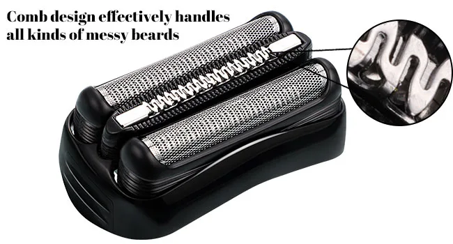 Shaver Replacement Heads Compatible with All Braun Series 3 Shaver Compatible with Braun S3 Replacement Head 3040s 310s 3010s 300s etc Metal Bracket - product information 12