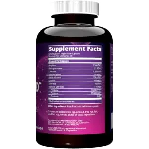 MRM Nutrition Gluten Aid 60 Vegetarian Capsules - product information 3