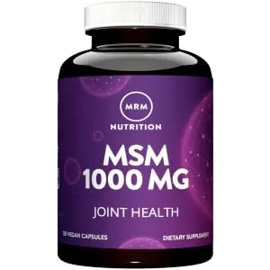 MRM Nutrition MSM 1000 mg 120 Vegan Capsules - product information 4