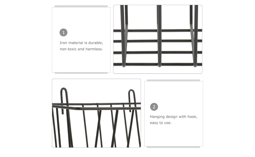 POPETPOP 2Pcs Hanging Hay Racks Decorative Hay Container Guinea Pig Hay Feeder Hay Holder - product information 12