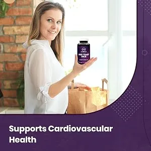 MRM Red Yeast Rice 60 Vegan Capsules - MRM - Red Yeast RIce