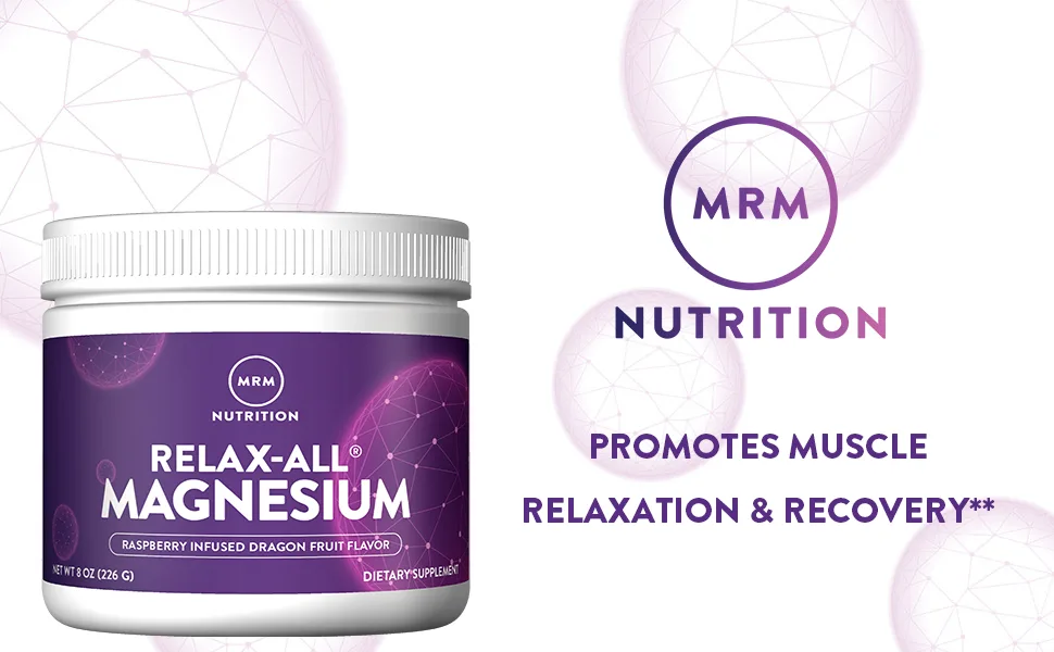 MRM Relax-All Magnesium Unflavored 8 oz (226 g) - MRM Nutrition