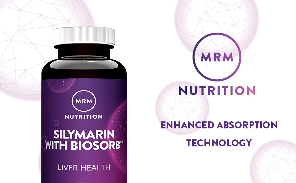 MRM Silymarin with Biosorb 60 Vegan Capsules - MRM Nutrition