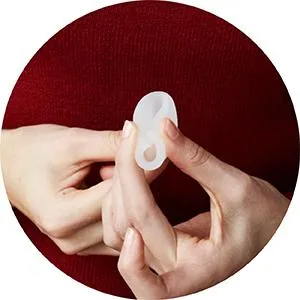 AllMatters Menstrual Cup (Formerly OrganiCup) Size A for Those Who Haven t Given Birth Vaginally. Award Winning Period Cup - Model folding AllMatters Menstrual cup