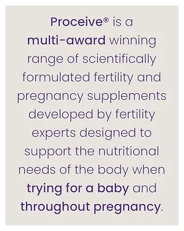 Proceive Pregnancy Omega 3 - High Strength & Pure Fish Oil Tablets - 60 Capsules/1 Month Supply Omega 3 (60 Capsules) - Multi-award winning range of scientifically formulated fertility & pregnancy supplements