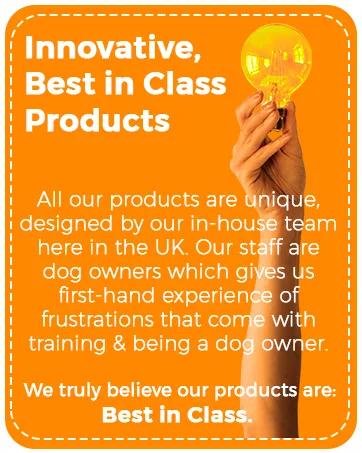 Total Pet Figure of 8 Dog Lead - Anti Pull Stop Dogs Pulling - Rope Slip Leads with Padded Nose Support (Medium/Large) Black - Innovation Card