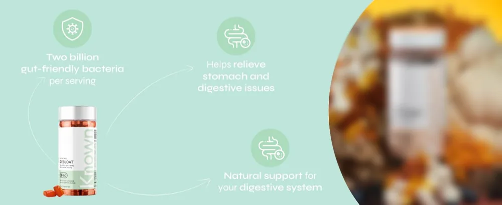 Probiotic Gummies | Gut Friendly Bacteria Debloat 60 Two-a-Day Gummies | Daily Gut & Debloat Support | Mixed Berry Flavour Gut Gummies (1) - Benefits