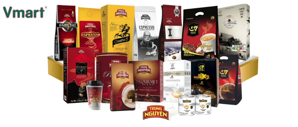 Trung Nguyen Gourmet Blend Vietnamese Instant Coffee With Filter 500g - product information 1