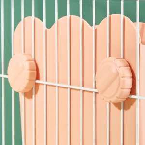Rabbit Hay Feeder Hanging Feeding Hay Rack for Small Animals Rabbit Dwarf Rabbit Guinea Pig (Green) - hay feeder
