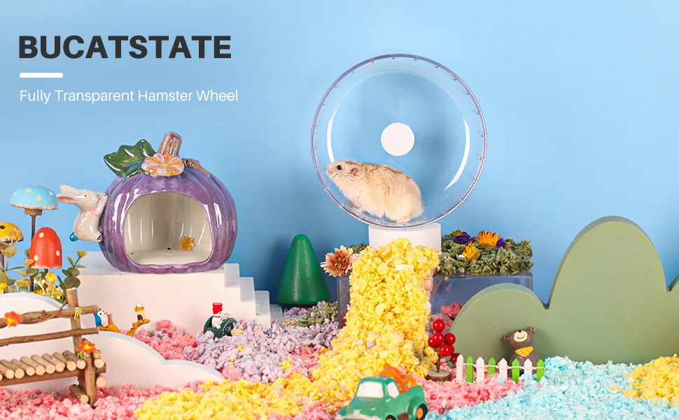 BUCATSTATE-Hamster Wheel-Jelly Style (17cm Transparent) - product information 19
