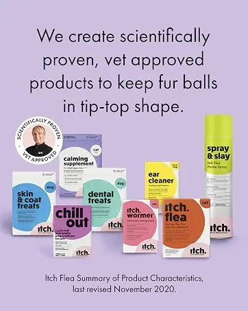 Itch | Chill Out Starter Kit | Calming Pheromones Plug in Diffuser and 30-Day Refill | Anxiety and Stress Relief for Cats - Itch Range