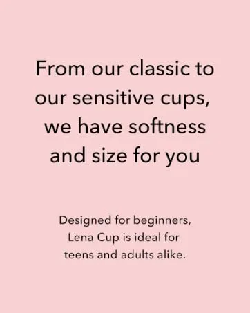Lena Cup Reusable Menstrual Cup | Pink Small | Experienced and Advanced Cup Users | Tampon Pad and Period Disc Alternative | Feminine Care Hygiene Products Small Classic Pink - FSA HAS Approved products only postpartum care period wash tampons bulk hygiene essentials