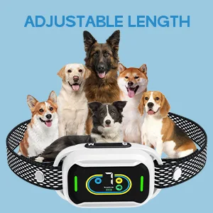 Anti Bark Collar for Dogs Rechargeable Anti Barking Dog Collars with 7 Sensitivity Adjustable Vibration & Beep Modes Humane Smart Dog Barking Deterrent Device for Small Medium Large Dogs Black - shock collar