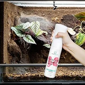 Dynamic Element Reptile Odour Eliminator Spray - Unscented Mineral-Based Formula Deodouriser for Urine and Waste Smells from Bearded Dragon Gecko and Tortoise Vivarium - 9 Fl Oz (266 ml) - Encloses inside all surfaces