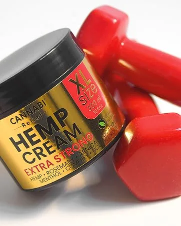  High Strength Fast Absorption Formula Hemp Oil Menthol Rosemary Calendula Gel for Joint Muscle Neck Shoulders Elbows Back Hands 300 ml - Extra Strong Cream