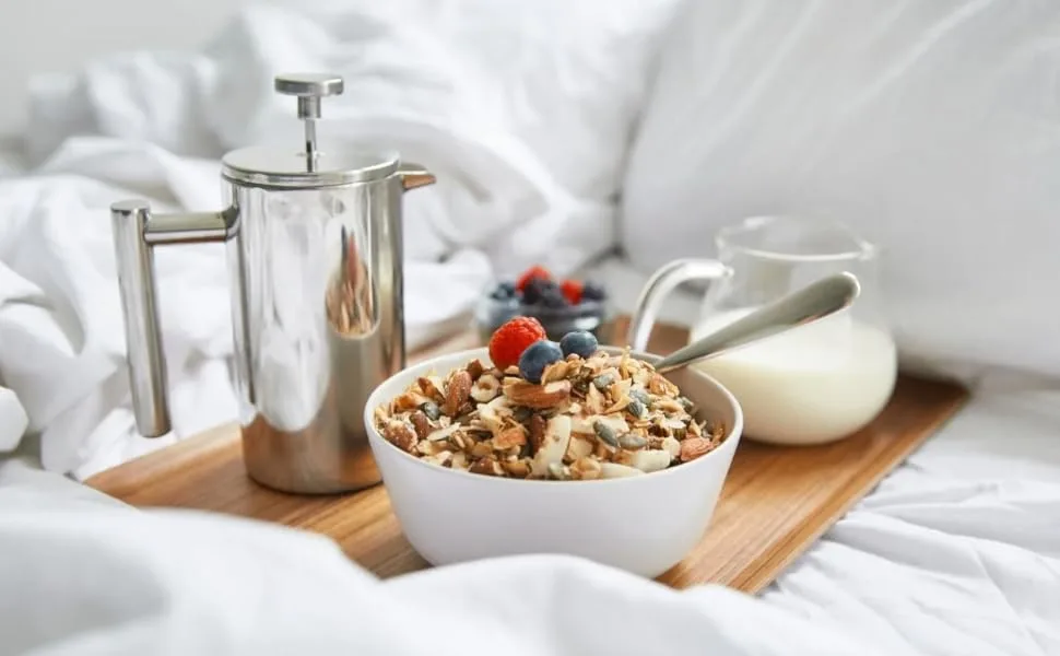 Keto Hana Raspberry Breakfast Snacking Granola Just 2g Net Carbs High Protein Healthy Keto Diet Granola (Four 300g/0.6lbs Bags) - Granola