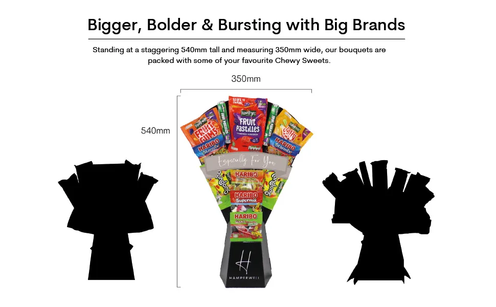The Chewy Sweets Bouquet With Fruit Pastilles Randoms & More - Happy Easter - Comparison